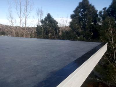 EPDM Roof on Flat Cover from Colorado Springs Deck Builder