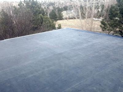 EPDM Roof on Flat Cover from Colorado Springs Deck Builder