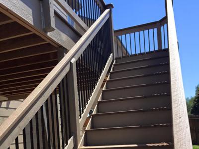 Custom Designed Staircases  from Colorado Springs Deck Builder