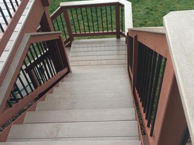 Custom Designed Staircases  from Colorado Springs Deck Builder